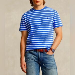Polo by Ralph Lauren Blue Striped Men's Shirt